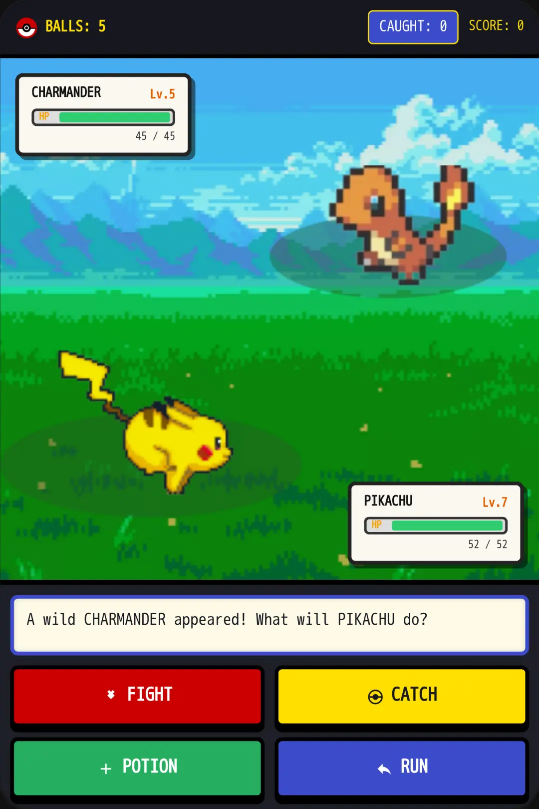 Pokémon Retro Battle & Catch cover