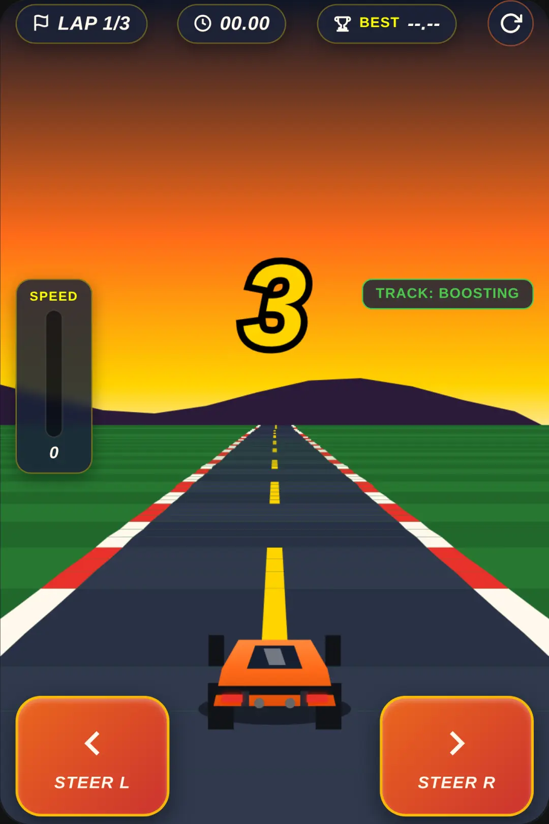 Sunset Circuit - Grass Drag Racer cover