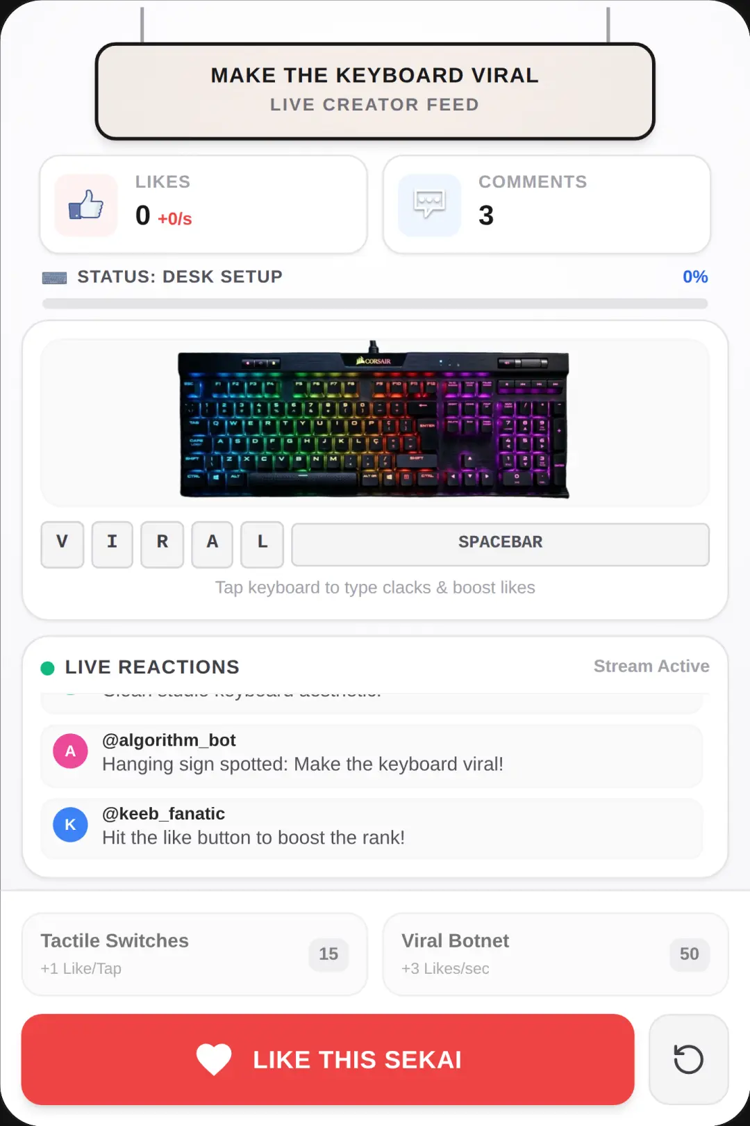 Make the Keyboard Viral cover