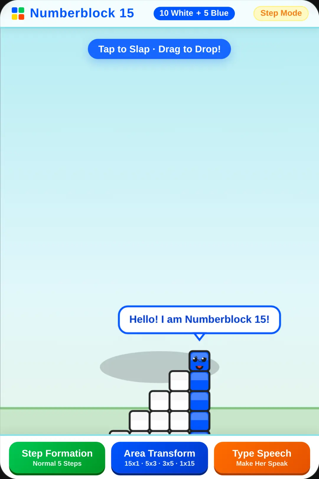 Talking Numberblock 15 cover