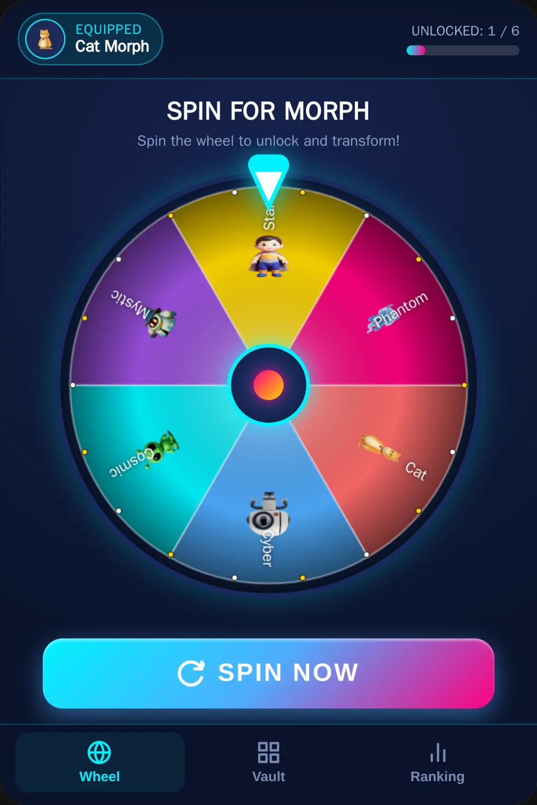 Morph Wheel: Spin & Collect cover