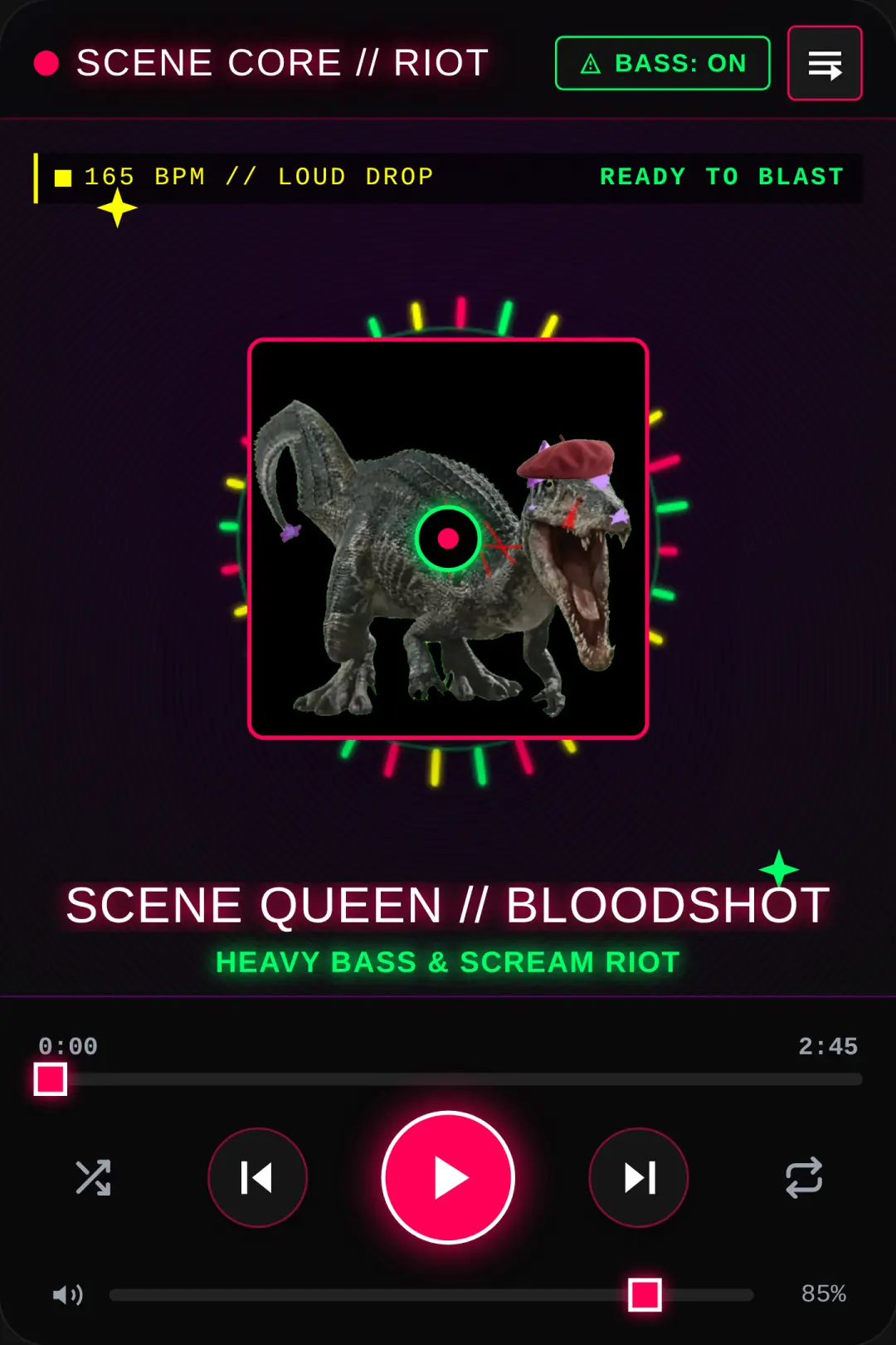 SCENE CORE // RIOT PLAYER cover