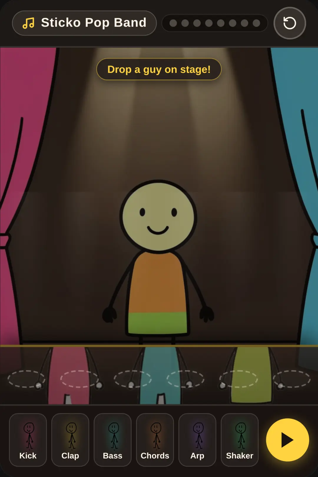 Sticko Pop Band cover