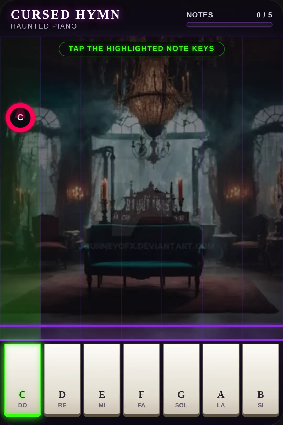 Haunted Piano cover