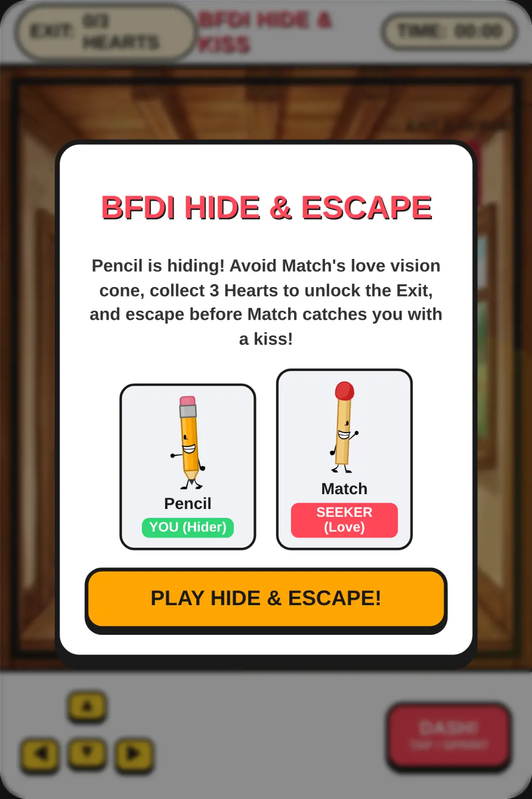 Match & Pencil: Hide, Escape & Kiss cover
