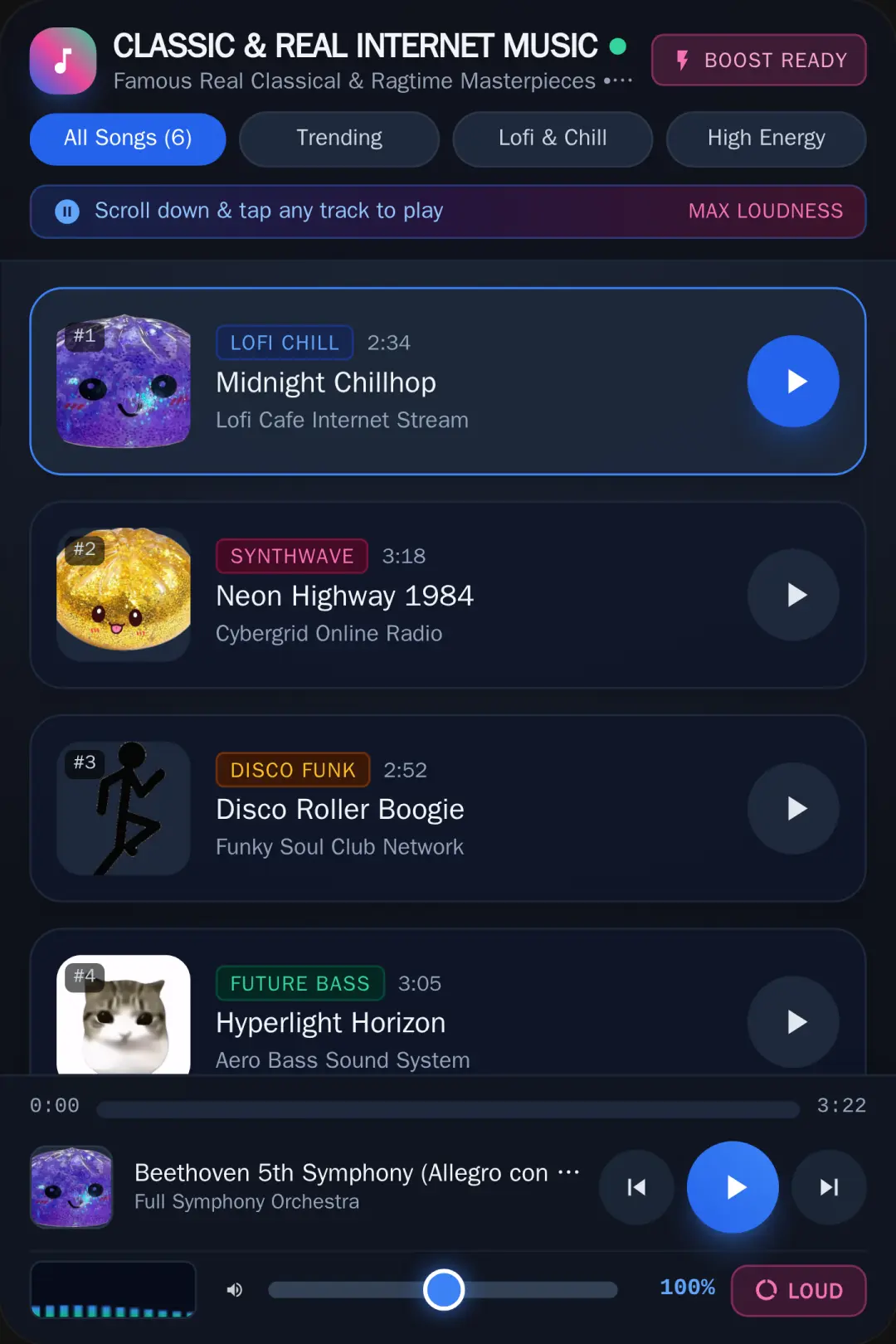 Internet Music Player cover
