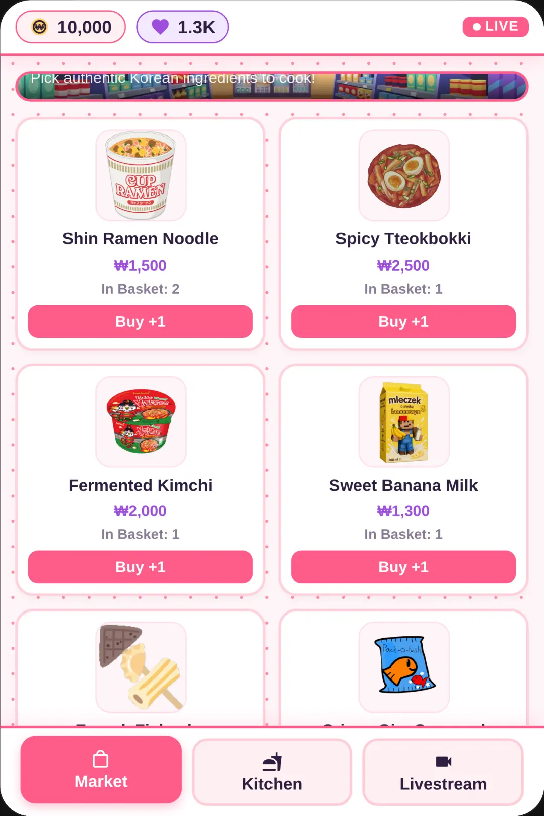 K-Pop Street Food Livestream cover