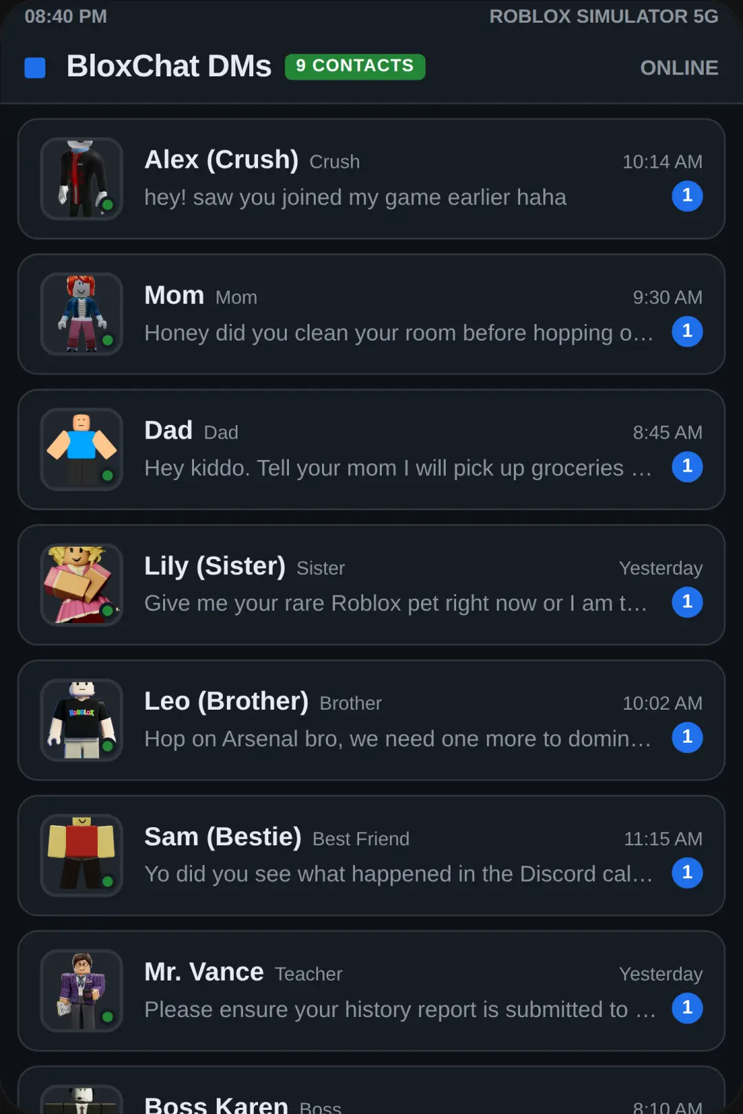 BloxChat Messenger cover