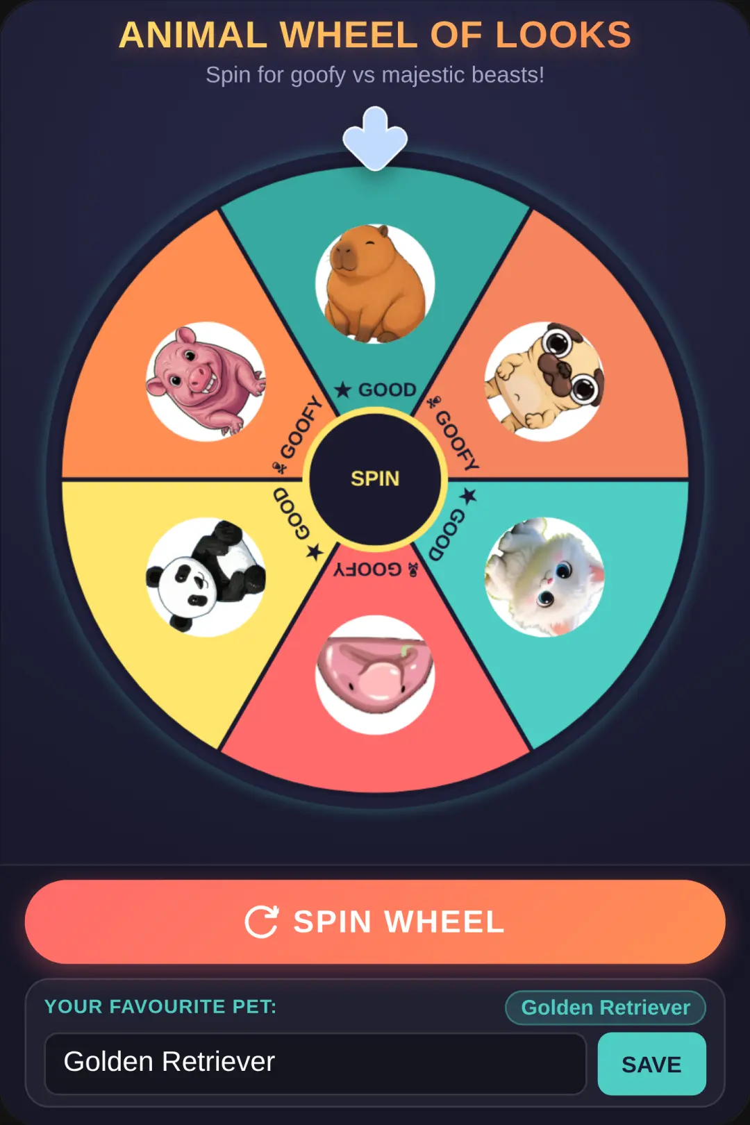 Animal Wheel & Favorite Pet cover