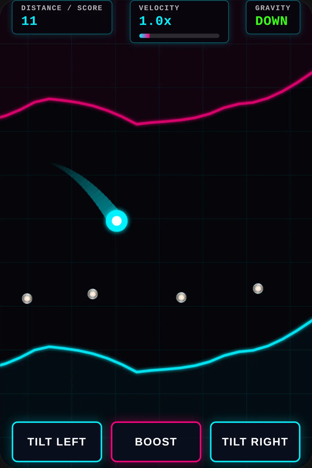Neon Wave Marbles game or or ig cover