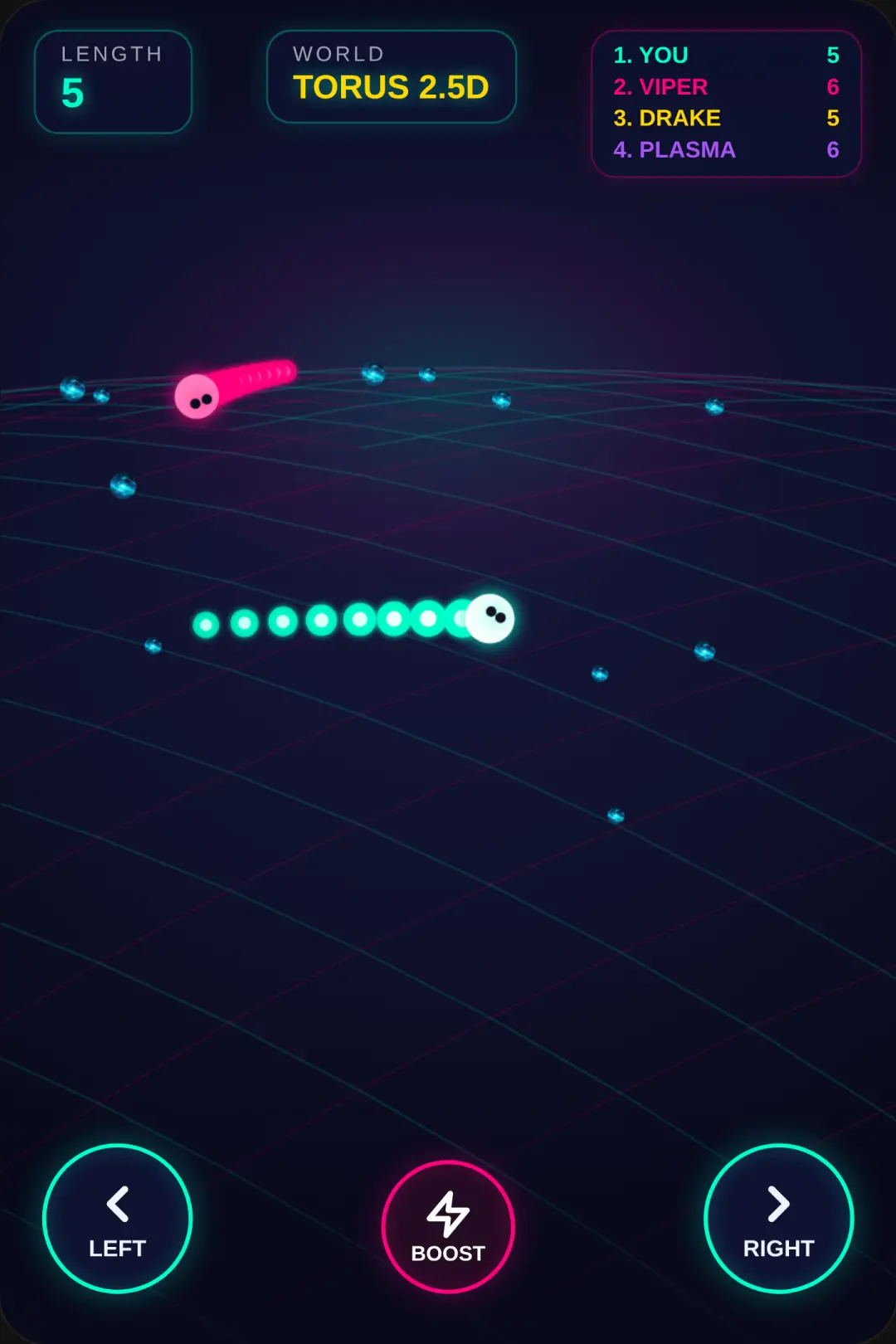 Snake Torus Planet 2.5D IO cover