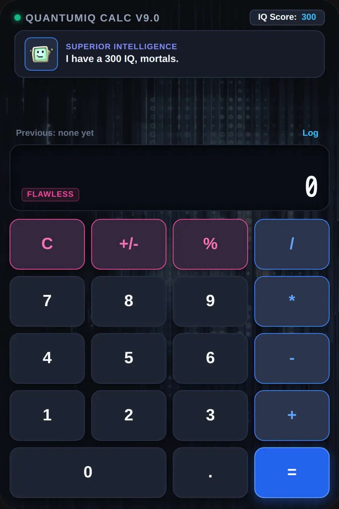 QuantumIQ - Smug Calculator cover