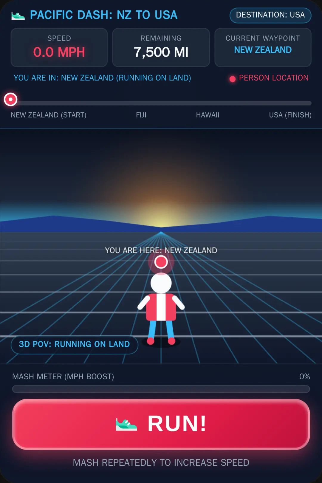 Pacific Dash: New Zealand to USA cover