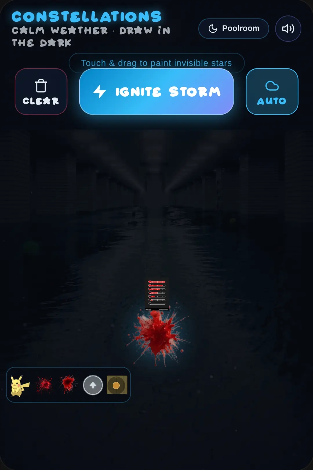 Lightning Strike + Horror cover