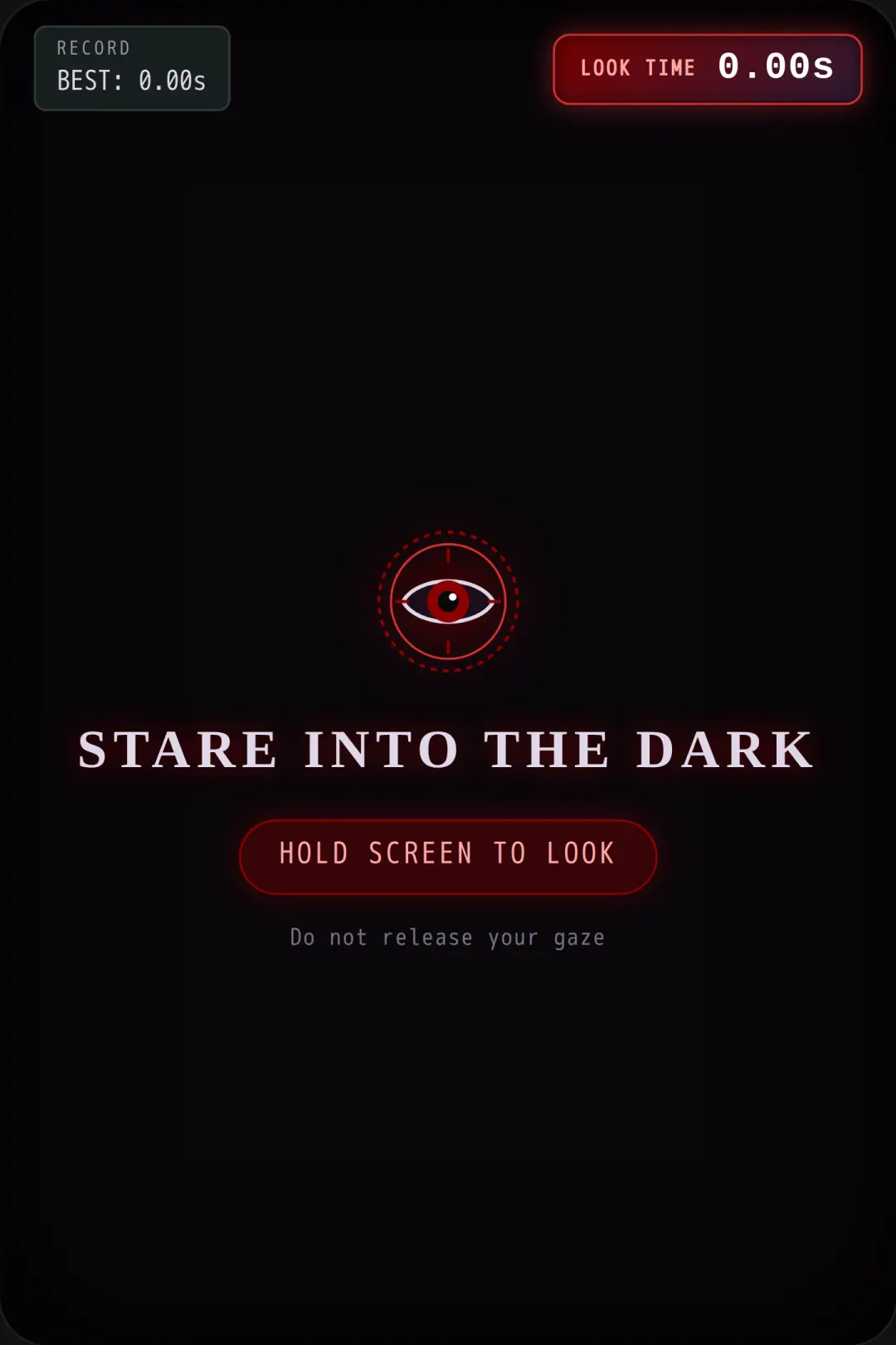 STARE(really scary trust me I got scared badly) cover