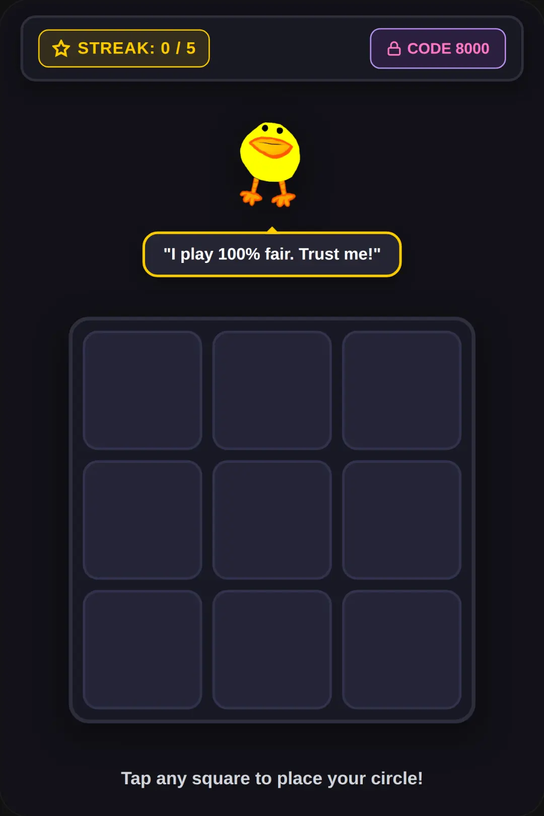 Rigged Tic Tac Toe cover