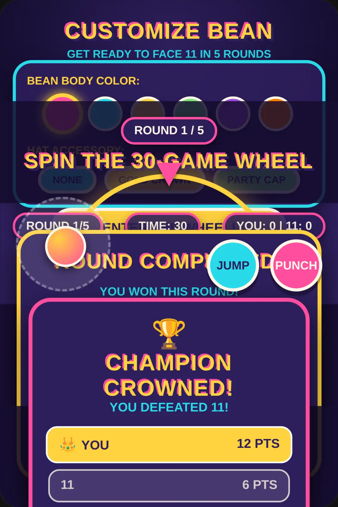 Bean Party: 11 vs The Wheel cover
