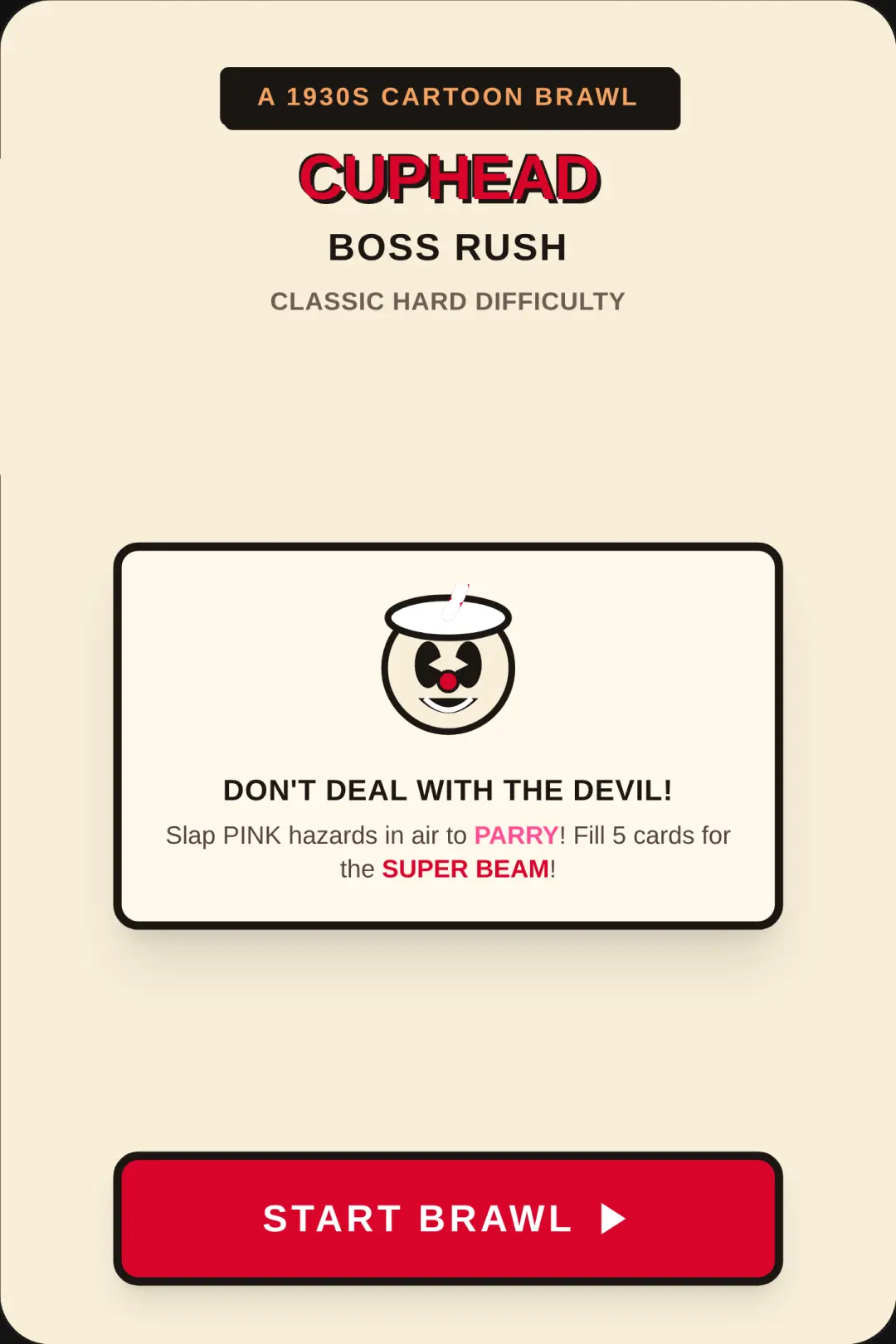 Cuphead: Boss Rush cover