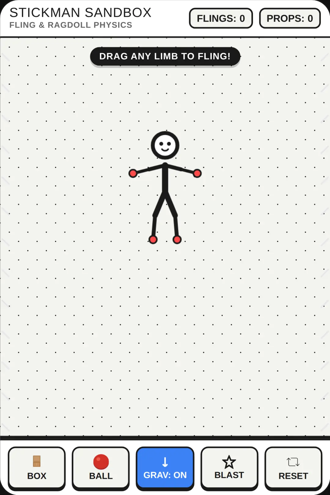 Stickman Physics Sandbox cover