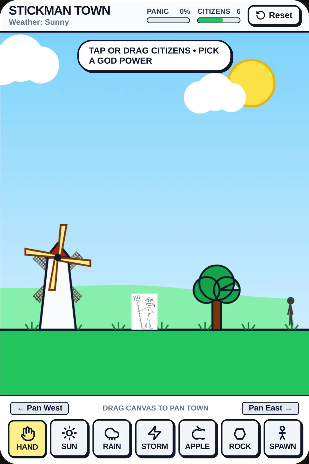 Stickman Countryside Town cover