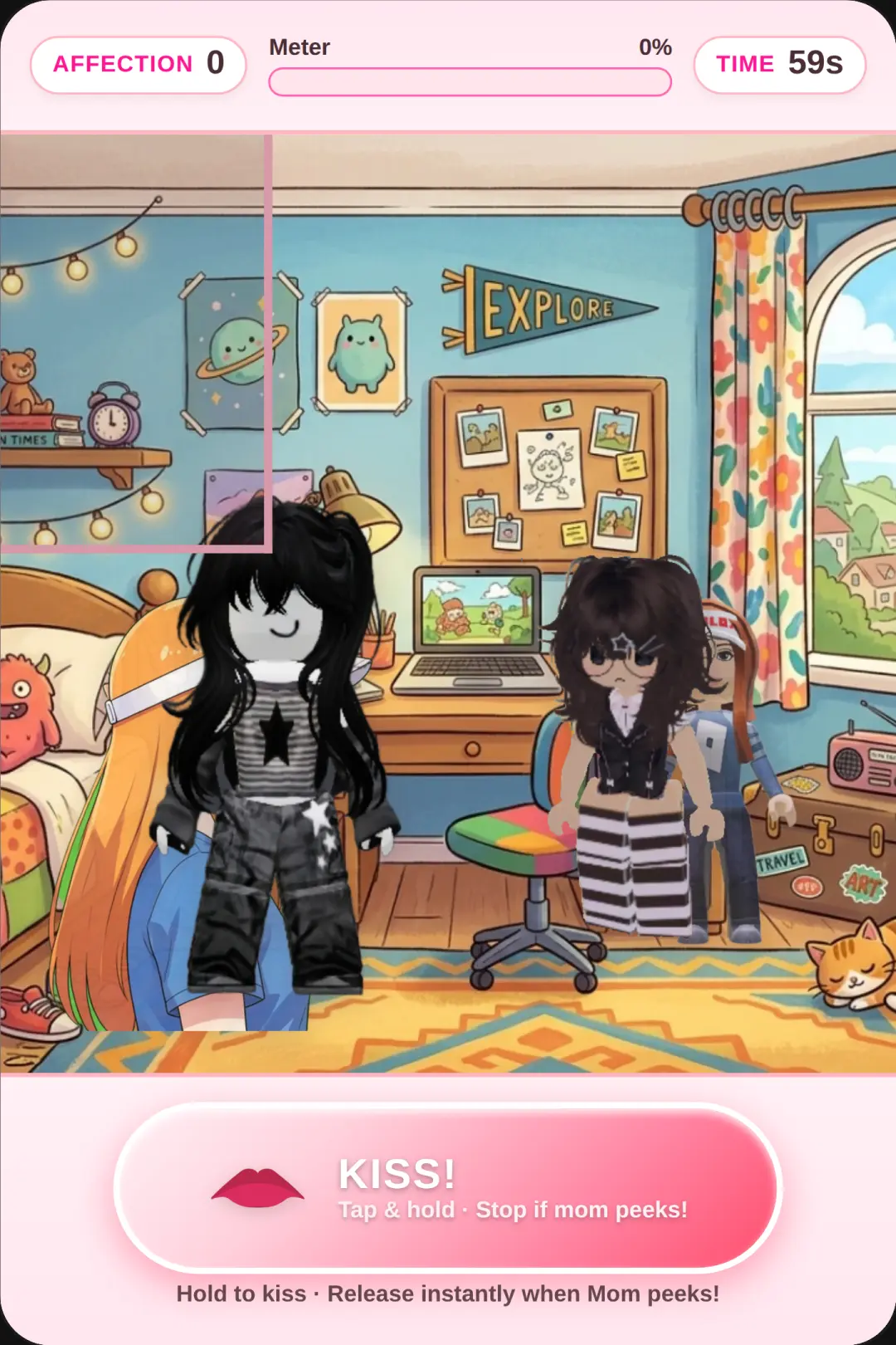 Room Kiss: Sneaky Friends cover