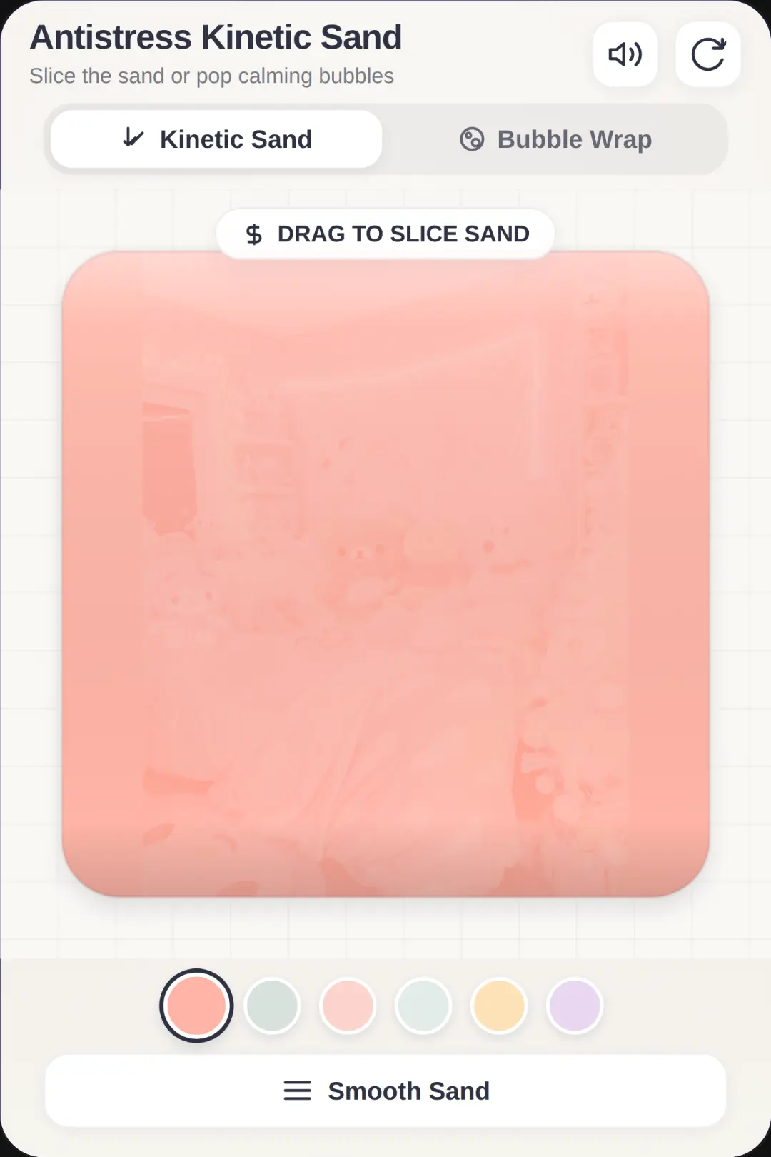 Antistress Kinetic Sand cover