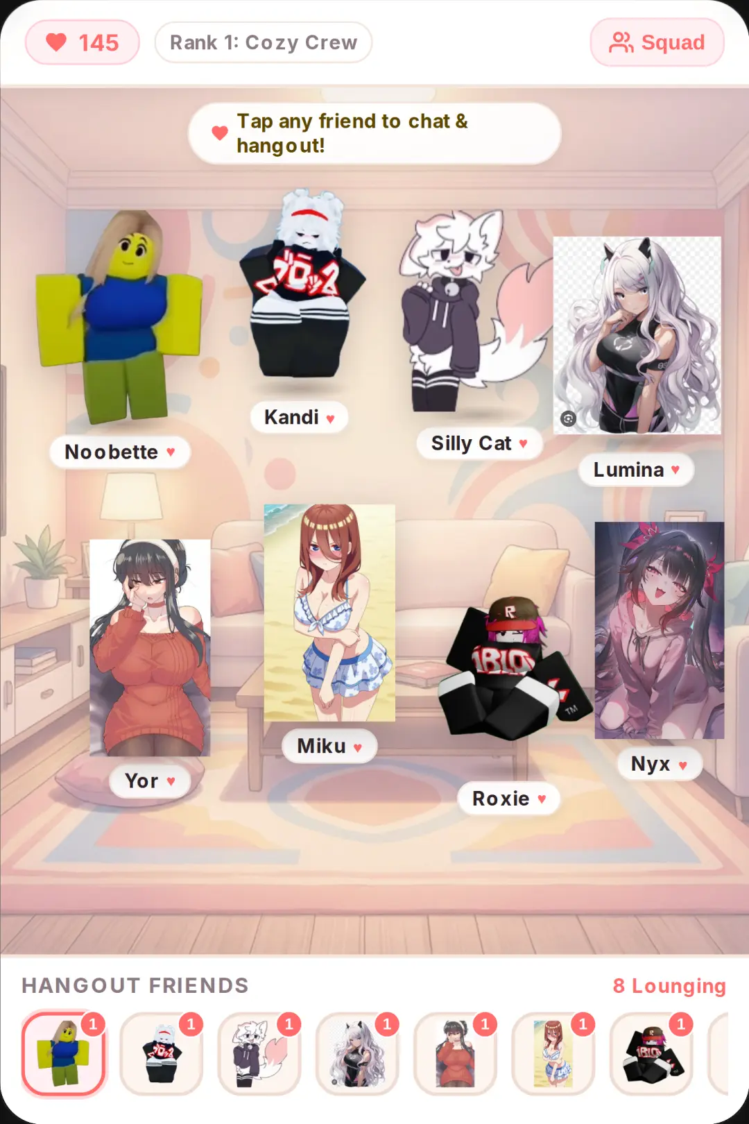 Sus Squad Cozy Hangout cover