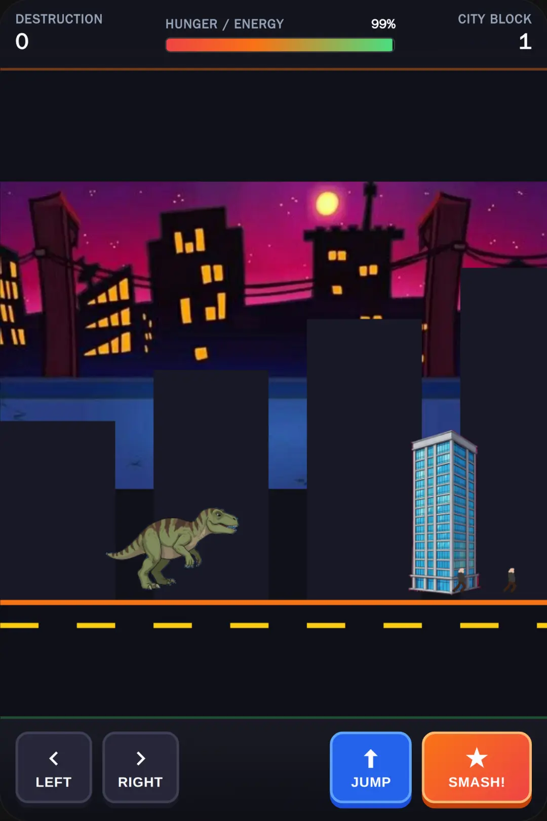 Dino Rampage - City Attack cover