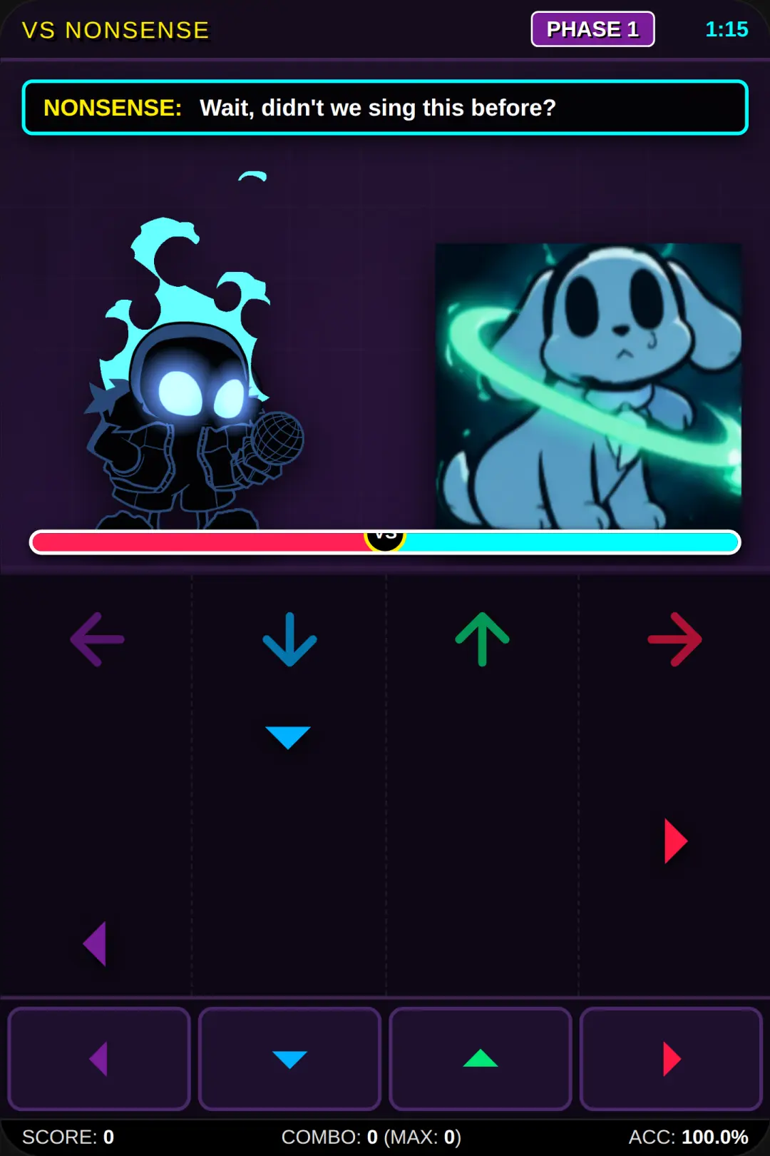 VS Nonsense FNF: Phase Shift cover