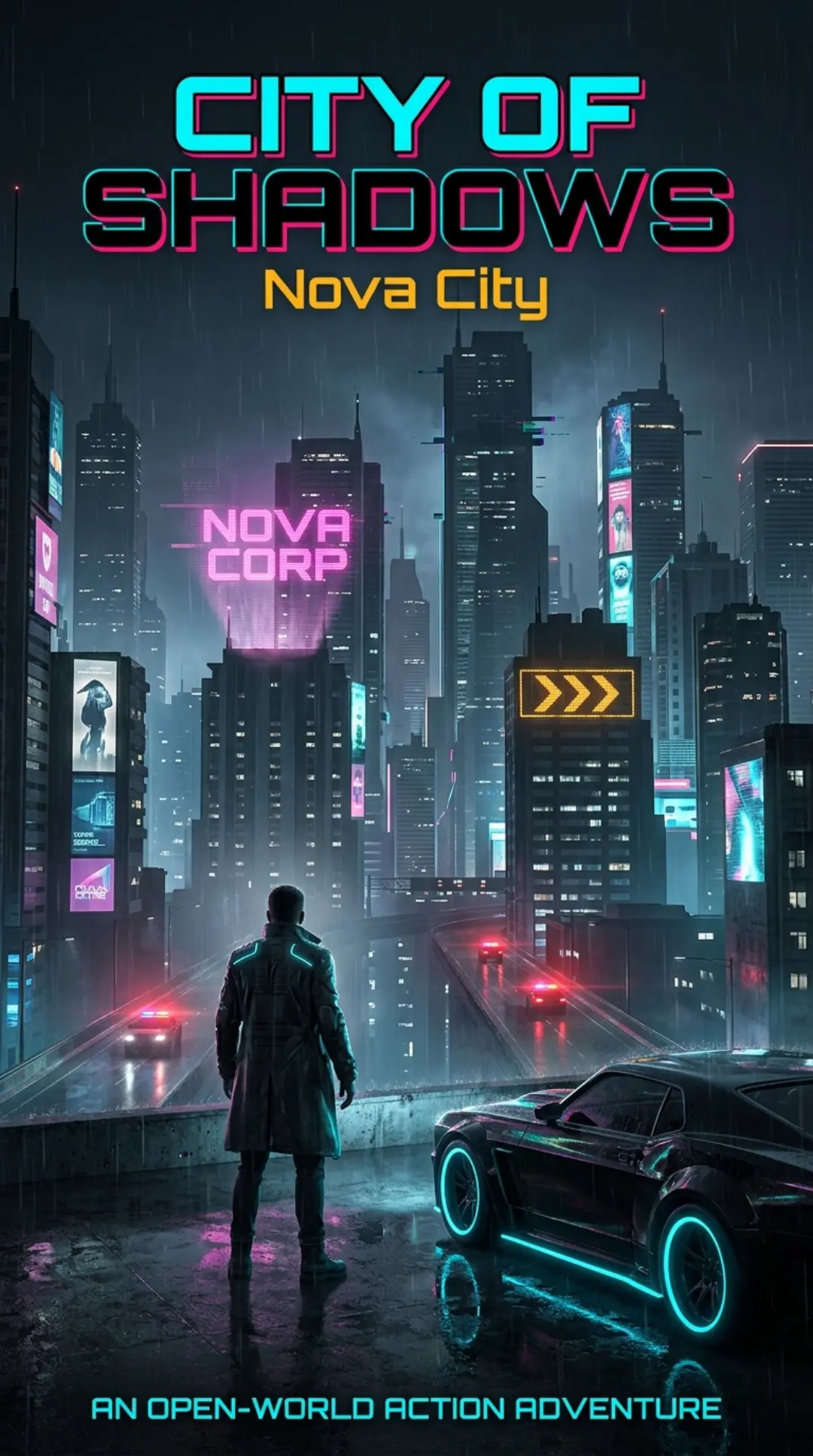 CITY OF SHADOWS - Nova City cover