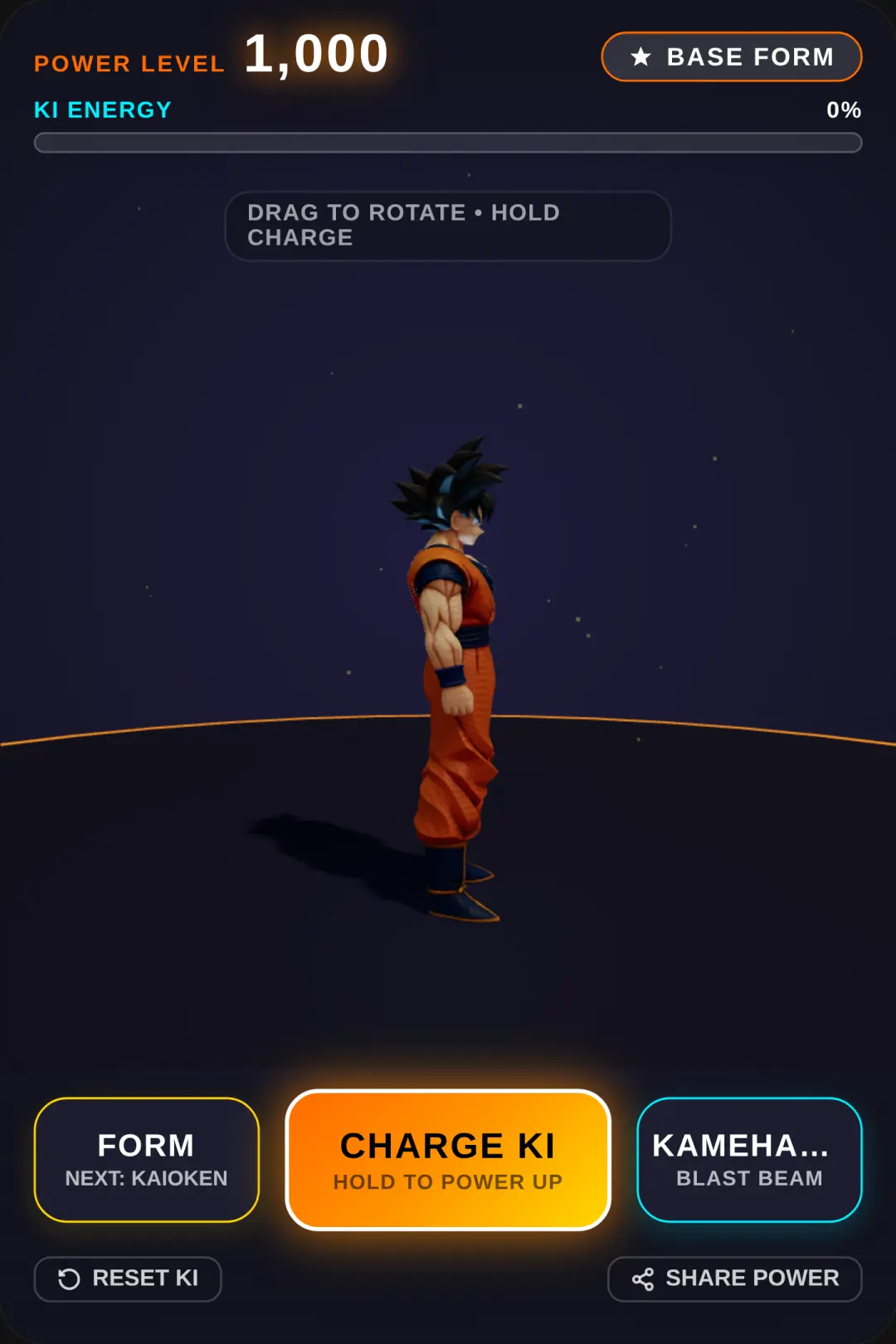 Goku 3D: Ki Power & Kamehameha cover