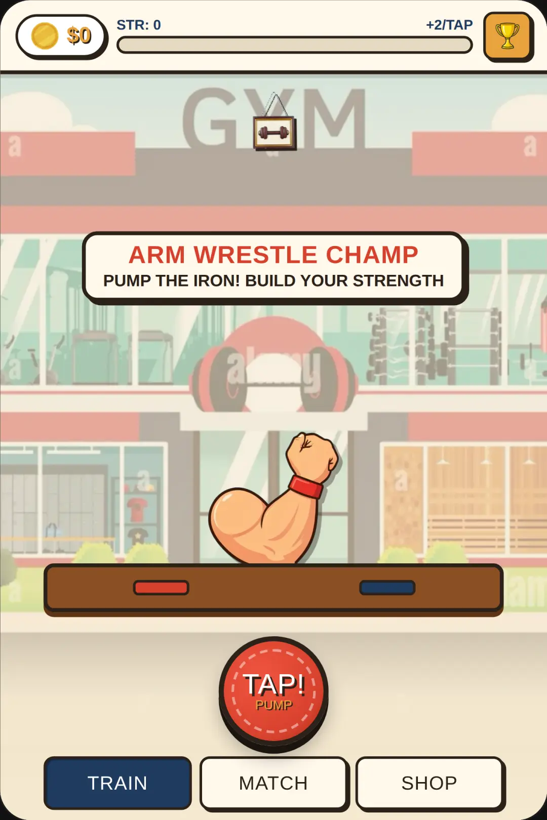 Arm Wrestle Champ cover