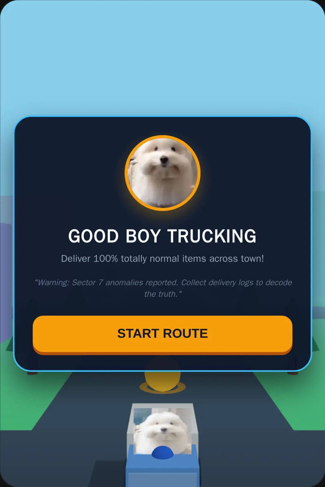 Good Boy Delivery Co. - 3D Trucker cover
