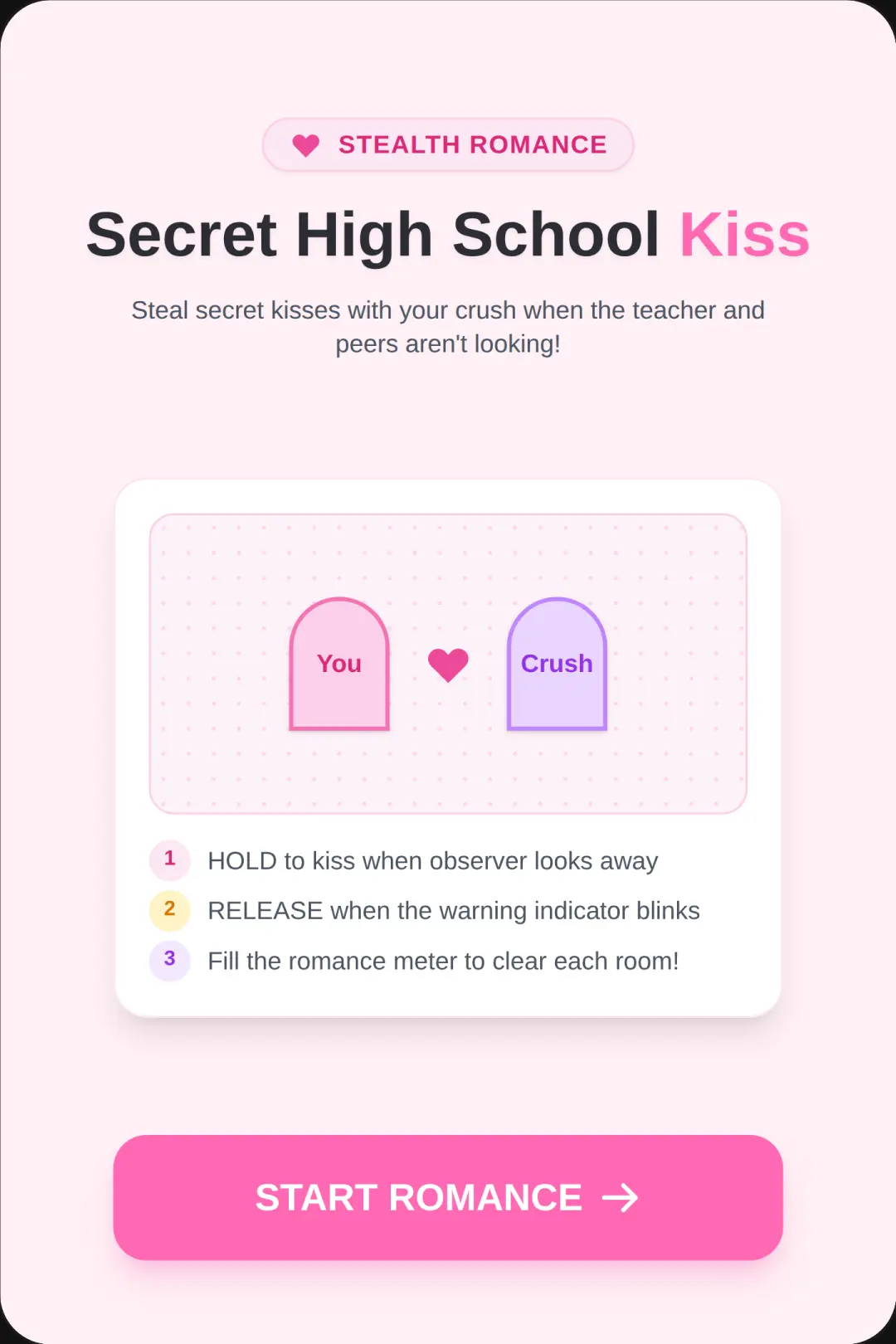 High School Secret Kiss cover
