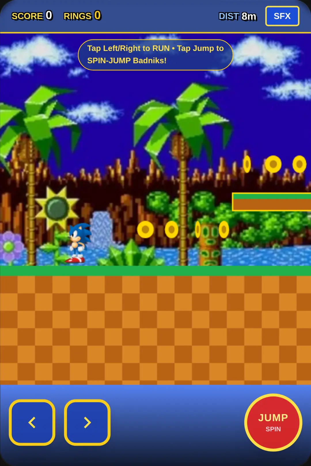 Sonic Green Hill Platformer cover