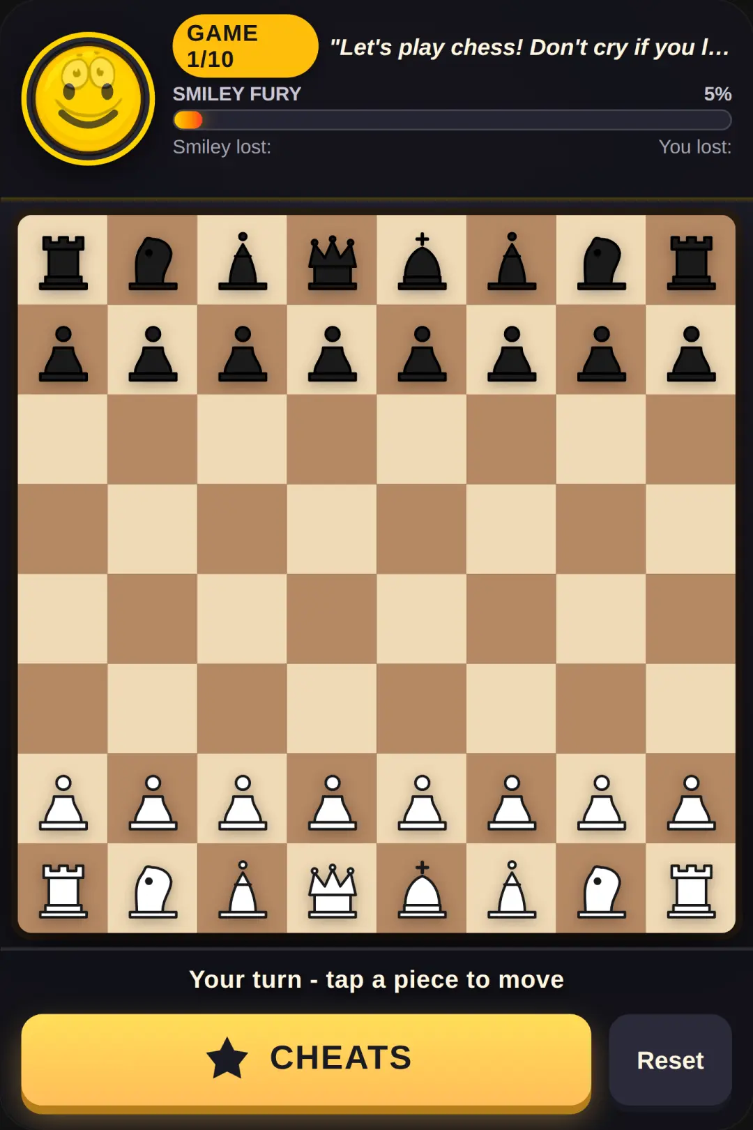 Rage Smiley Chess cover