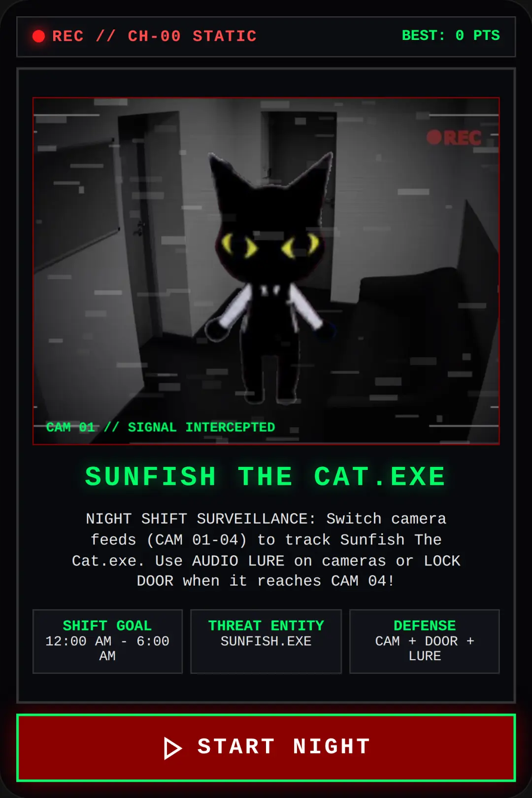 SUNFISH THE CAT.EXE // SECURITY TERMINAL cover
