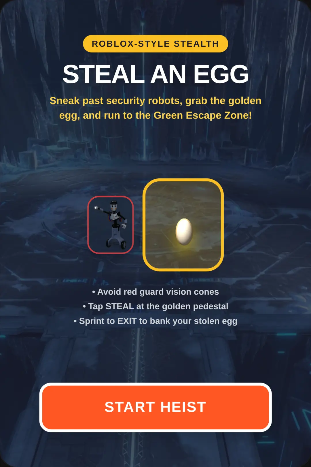 Steal an Egg - Blocky Heist cover