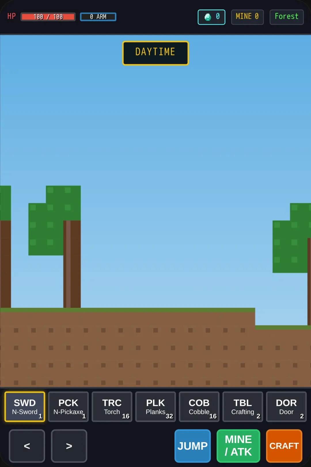 2D Minecraft cover