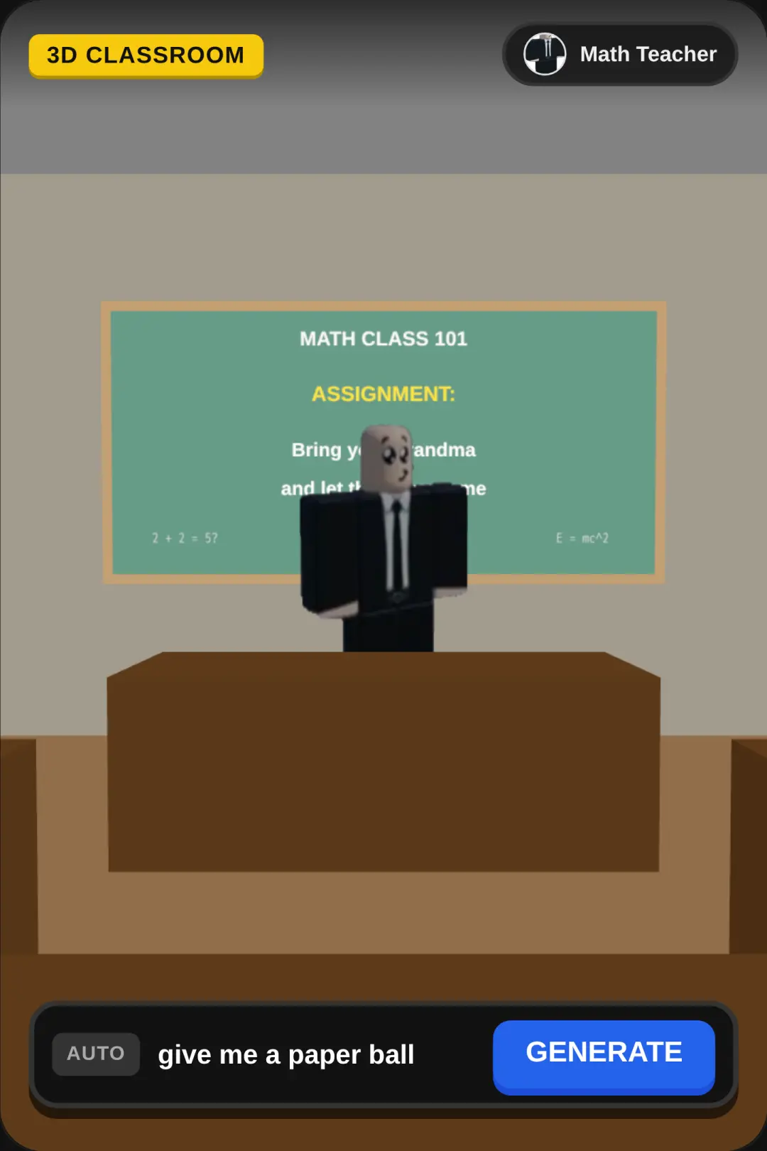Teacher Rage Quit 3D cover