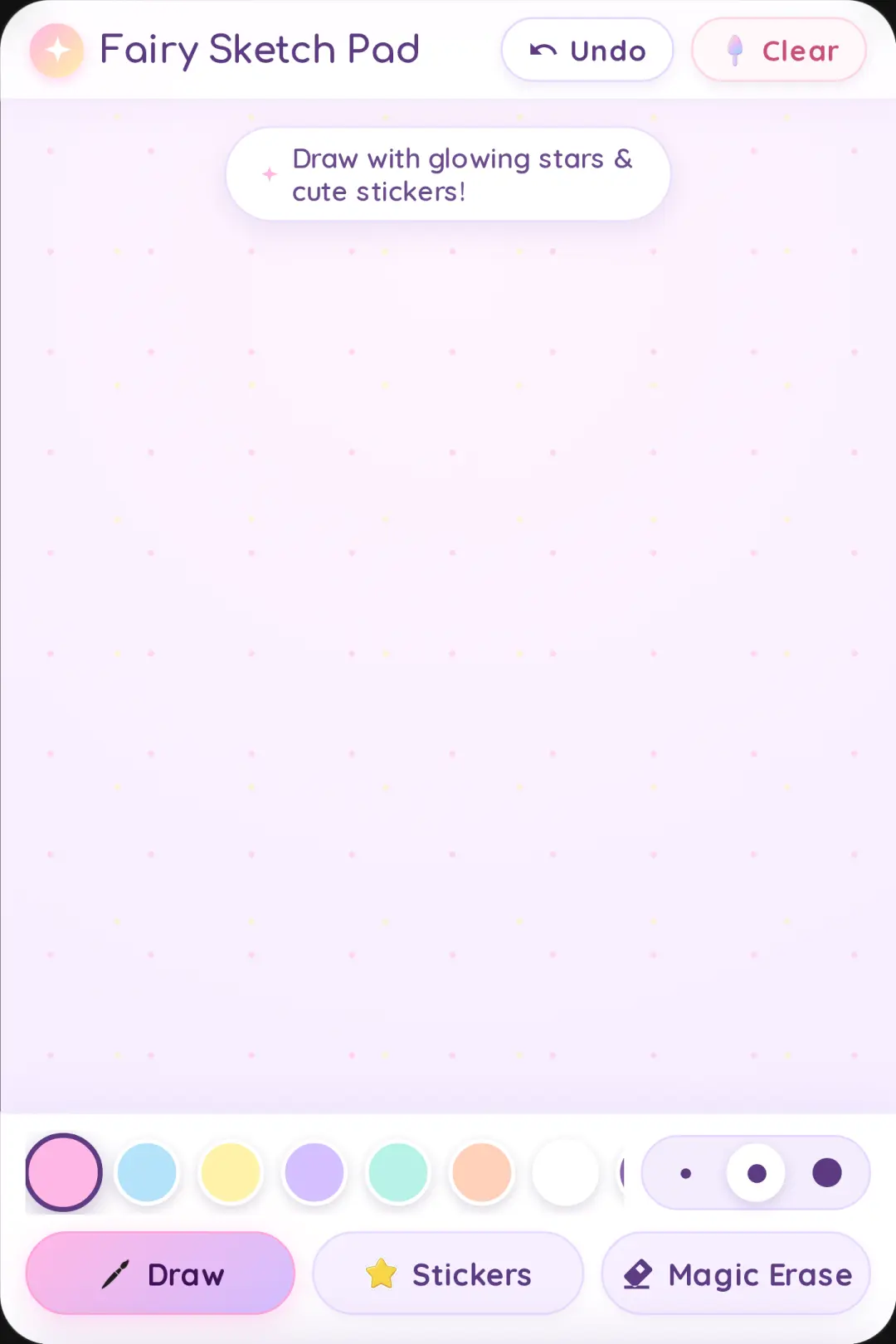 Magical Fantasy Sketch Pad cover