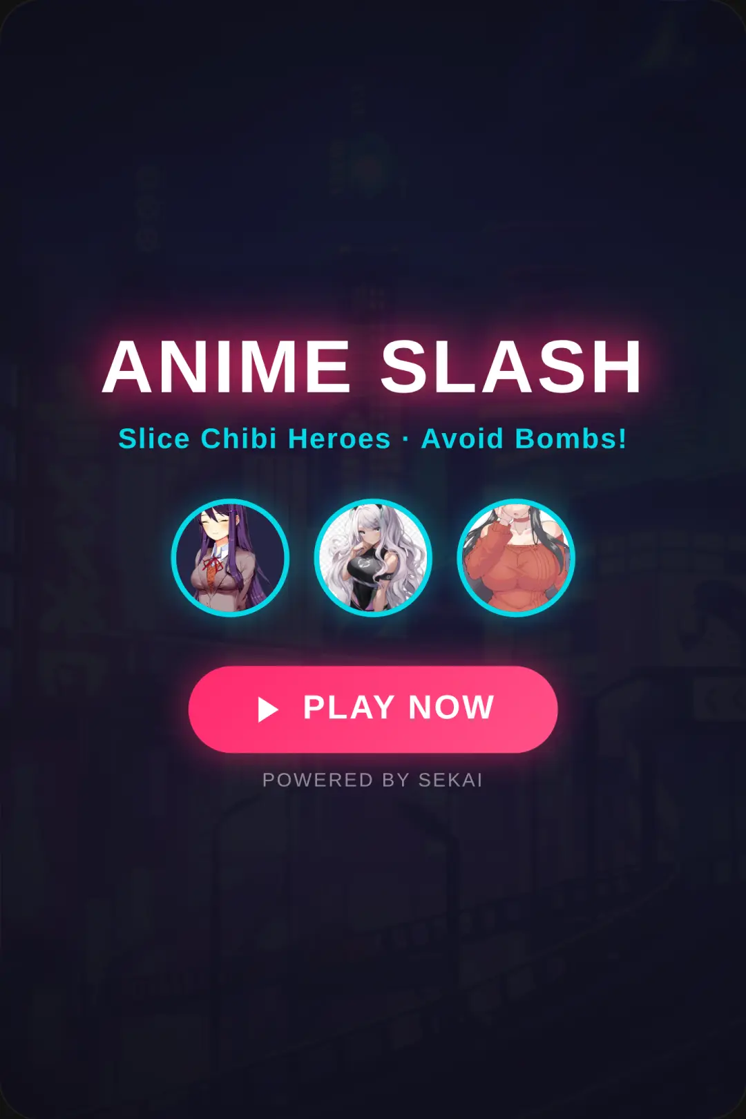 Slash anime girl cover