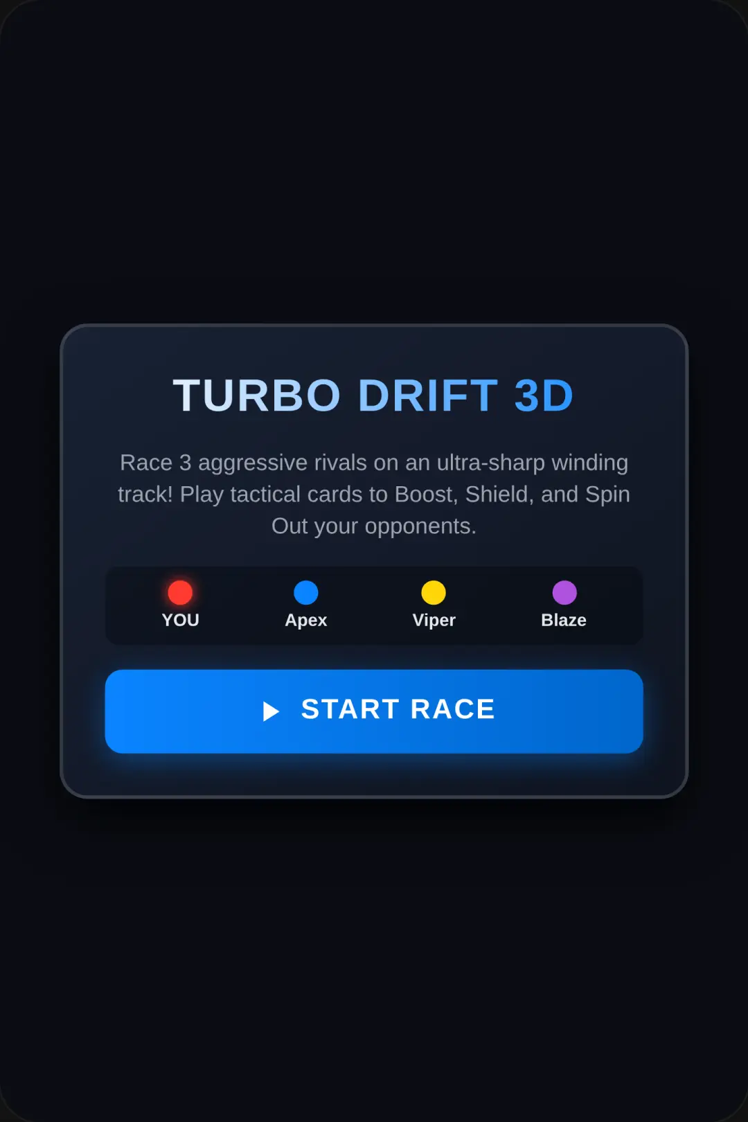 Turbo Drift: 3D Card Racer cover