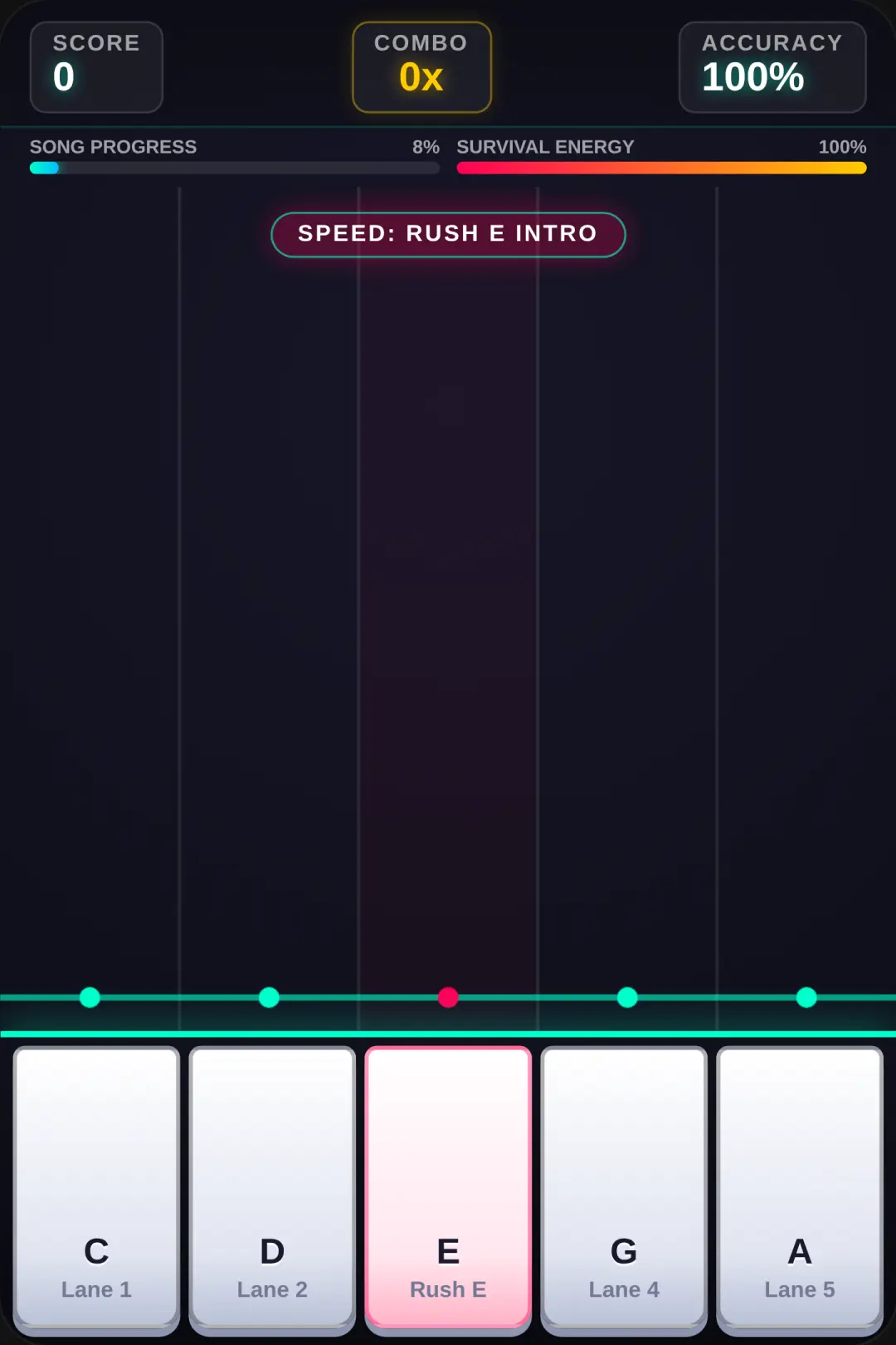 Rush E Piano cover