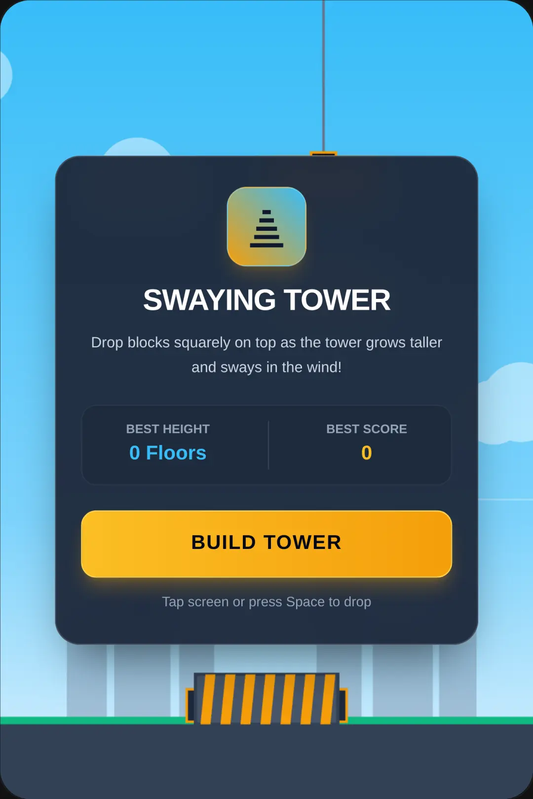 Swaying Tower cover