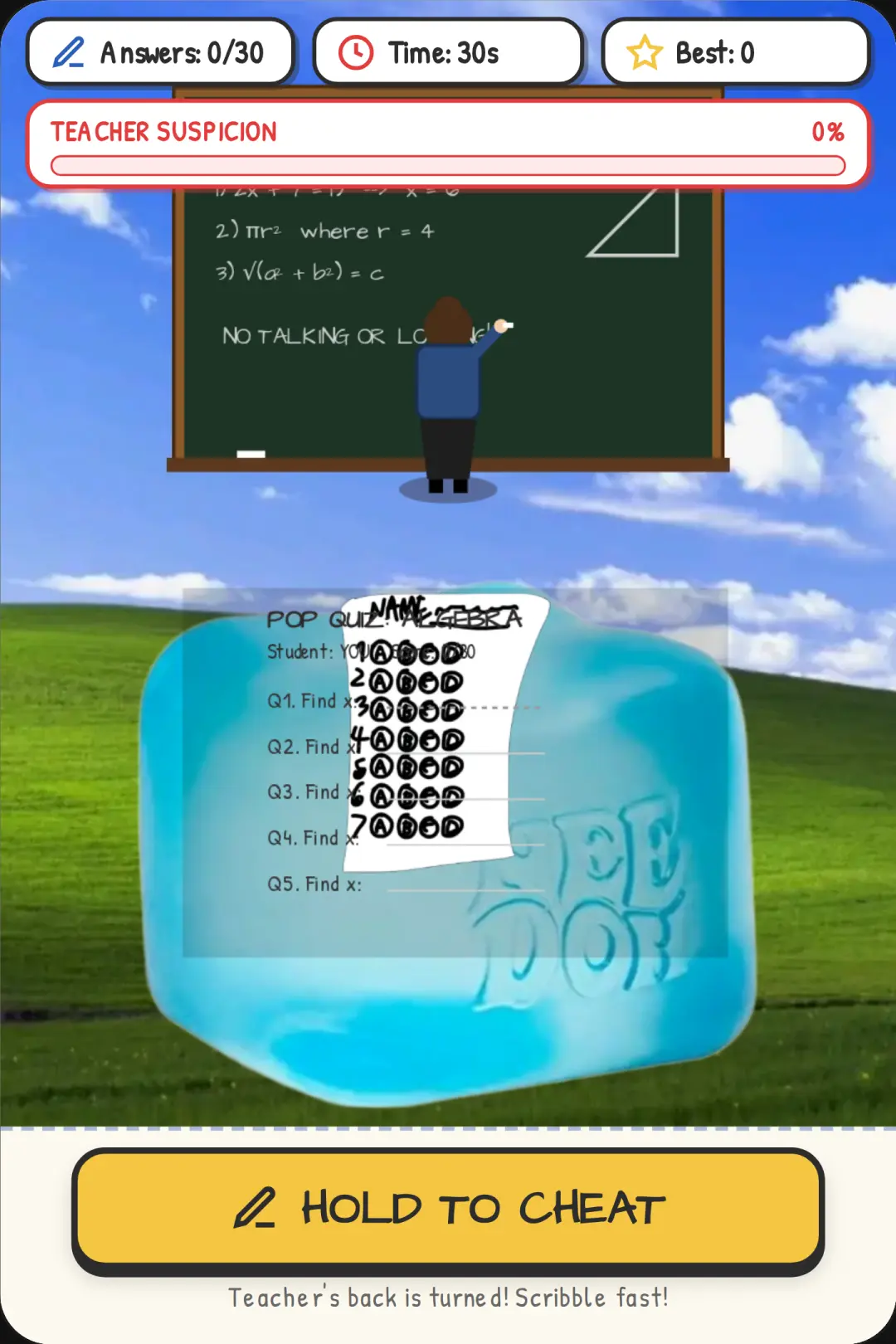 Cheat Sheet: School Stealth cover