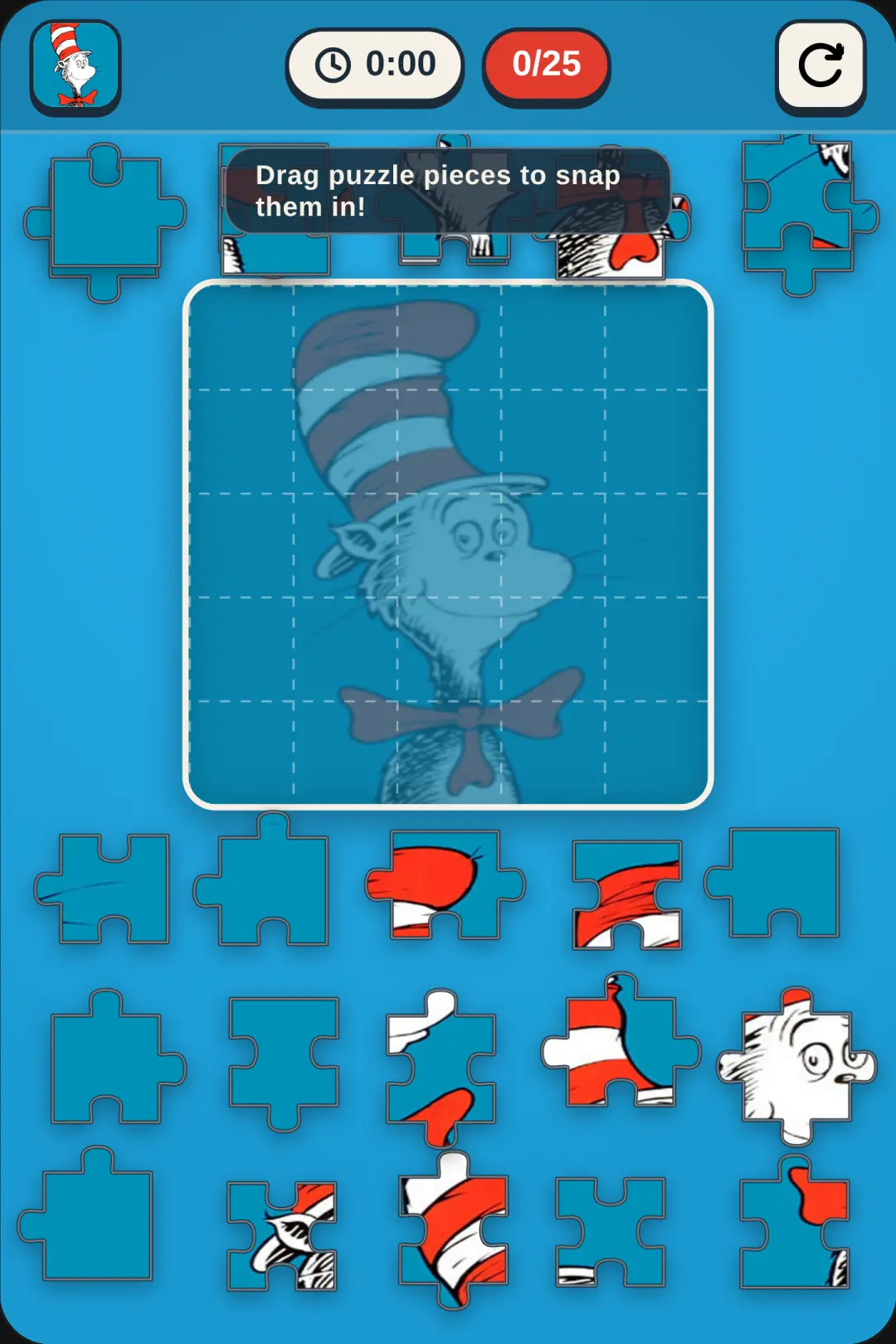 Cat in the Hat Jigsaw cover