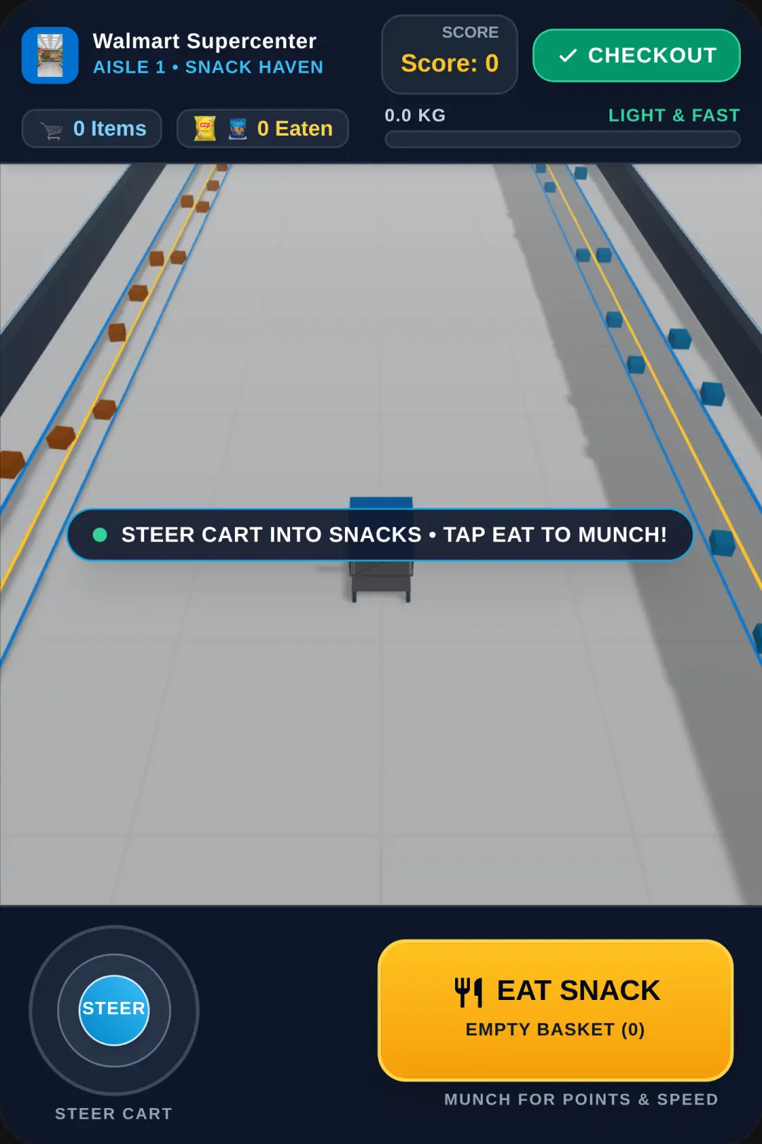 Walmart 3D Supermarket Spree cover