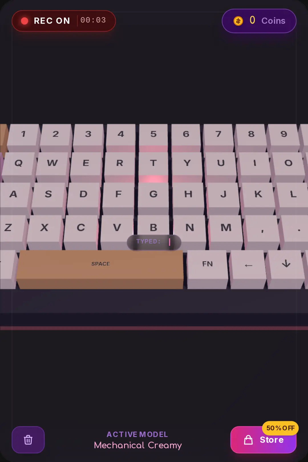 Keyboard ASMR 3D cover