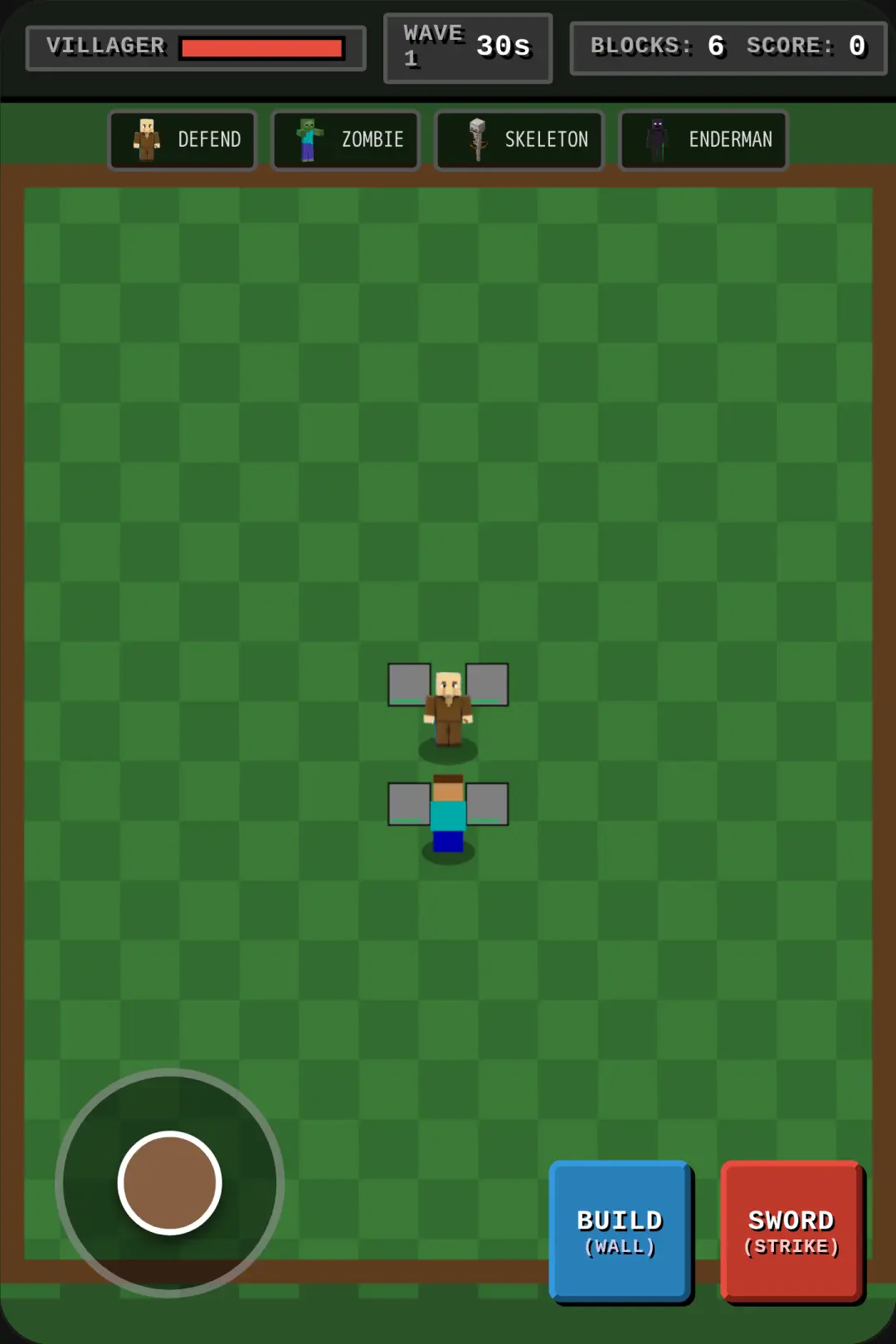 Minecraft Overworld Defense cover